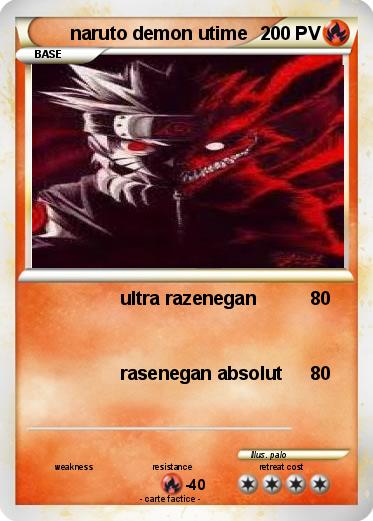 Pokemon naruto demon utime