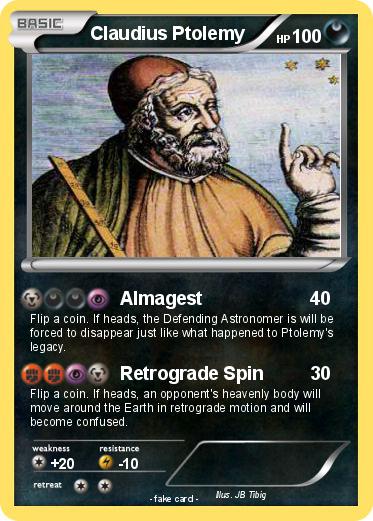 Pokemon Claudius Ptolemy
