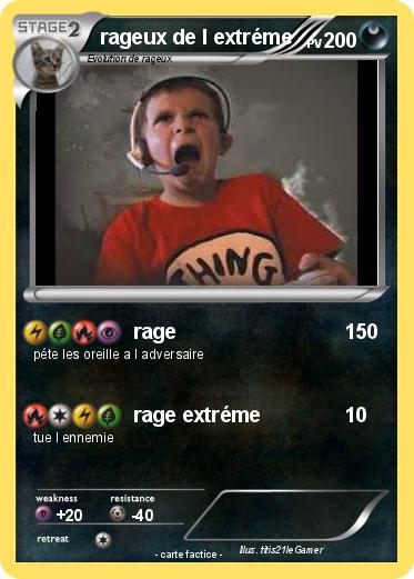 Pokemon rageux de l extréme