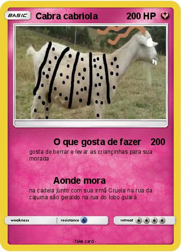 Pokemon Cabra cabriola
