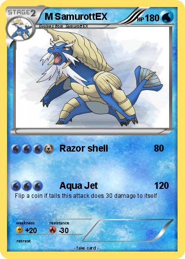 Pokemon M SamurottEX