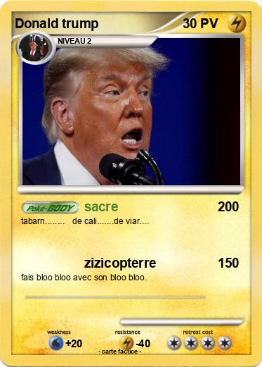 Happy Birthday Dad Pokémon 4293 4293 - Nuclear Arsenal - My Pokemon Card Donald Trump - Foto 10