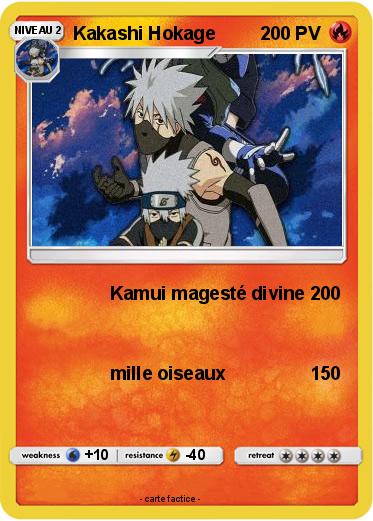 Pokemon Kakashi Hokage