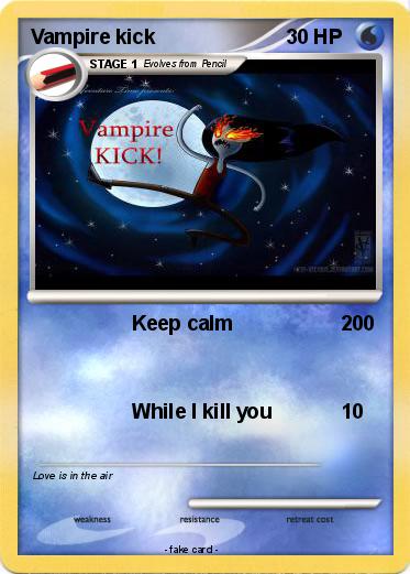 Pokemon Vampire kick