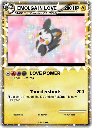 Pokemon EMOLGA IN LOVE