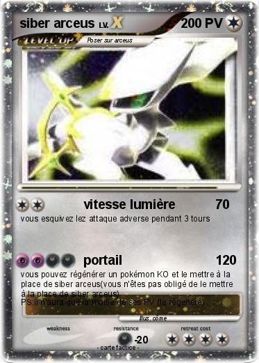 Pokemon siber arceus