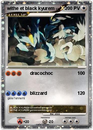 Pokemon withe et black kyurem