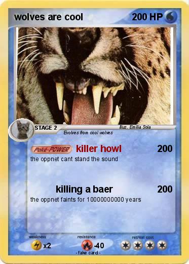 Pokemon wolves are cool