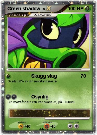 Pokemon Green shadow