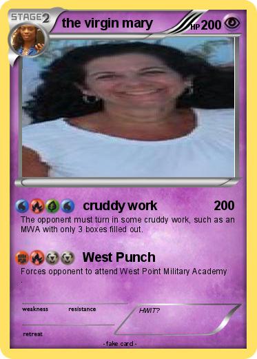 Pokemon the virgin mary