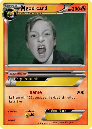 Pokemon god card