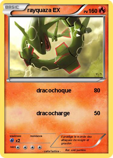 Pokemon rayquaza EX