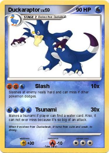 Pokemon Duckaraptor