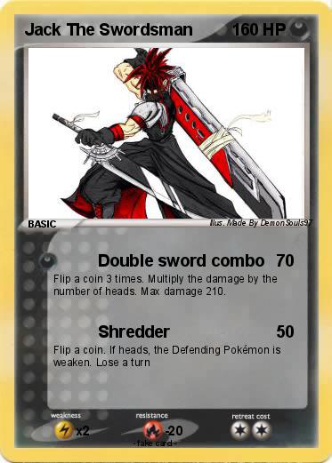 Pokemon Jack The Swordsman