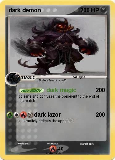Pokemon dark demon