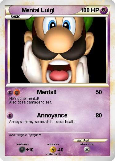 Pokemon Mental Luigi