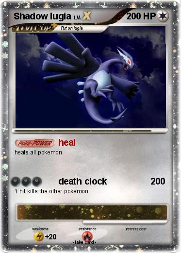 Pokemon Shadow lugia