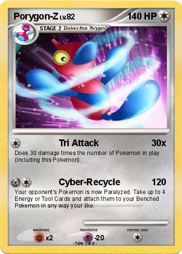 Pokemon Porygon-Z
