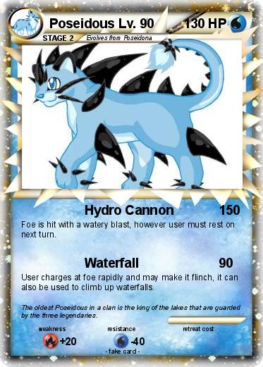 Pokemon Poseidous Lv. 90
