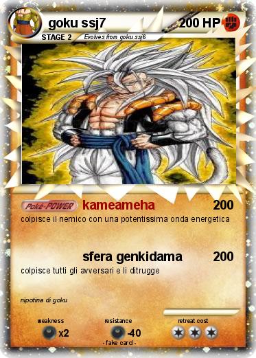 Pokemon goku ssj7