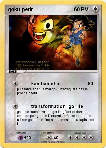 Pokemon goku petit