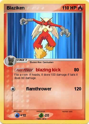 Pokemon Blaziken