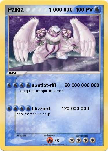 Pokemon Palkia                 1 000 000