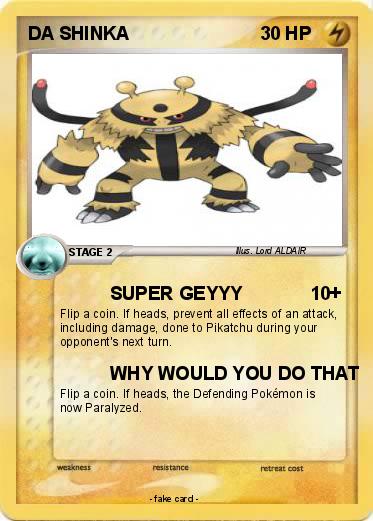 Pokemon DA SHINKA