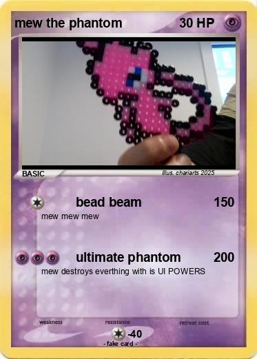 Pokemon mew the phantom