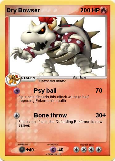 Pokemon Dry Bowser
