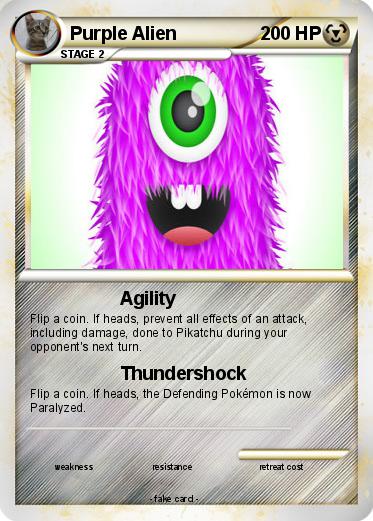 Pokemon Purple Alien