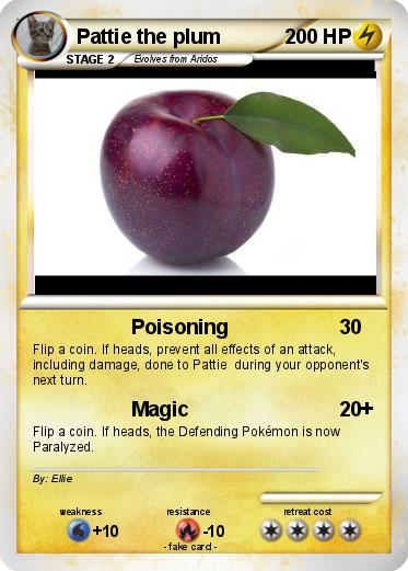 Pokemon Pattie the plum