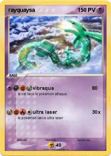 Pokemon rayquaysa