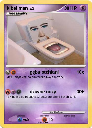 Pokemon kibel man