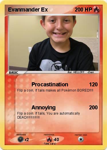 Pokemon Evanmander Ex