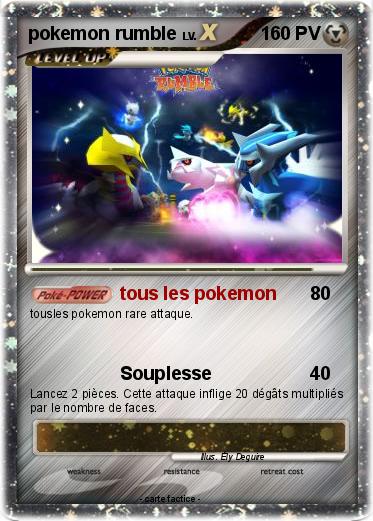 Pokemon pokemon rumble
