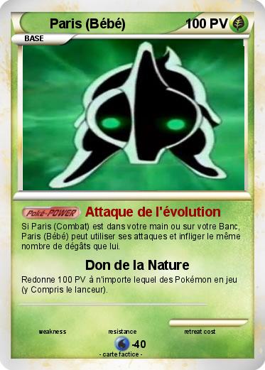 Pokemon Paris (Bébé)