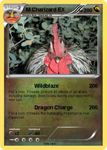 Pokemon M Charizard EX