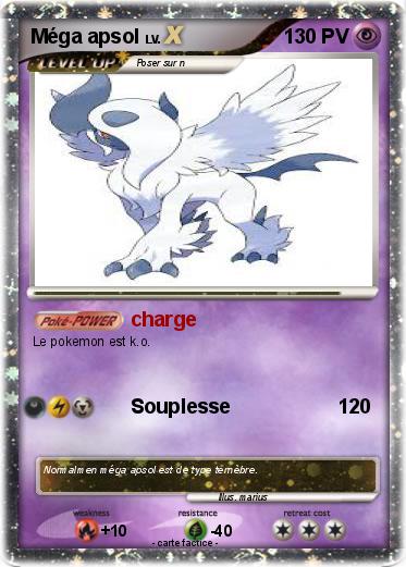 Pokemon Méga apsol