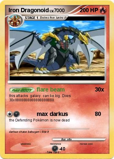 Pokemon Iron Dragonoid