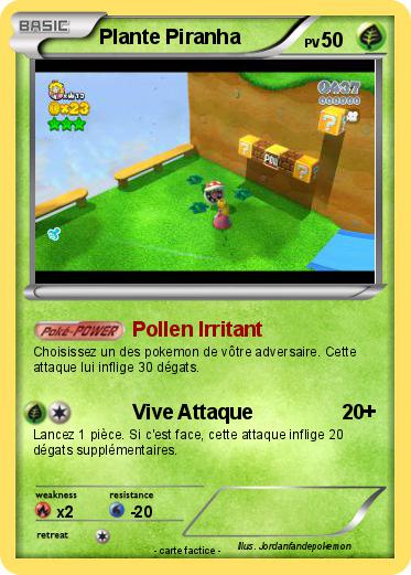 Pokemon Plante Piranha