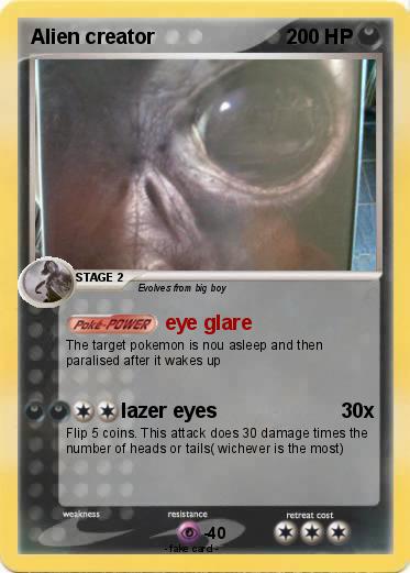 Pokemon Alien creator