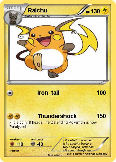 Pokemon Raichu