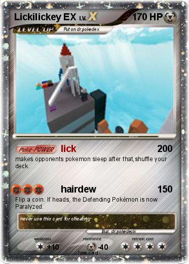 Pokemon Lickilickey EX