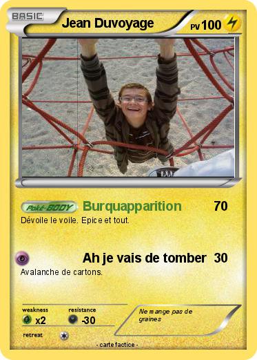 Pokemon Jean Duvoyage
