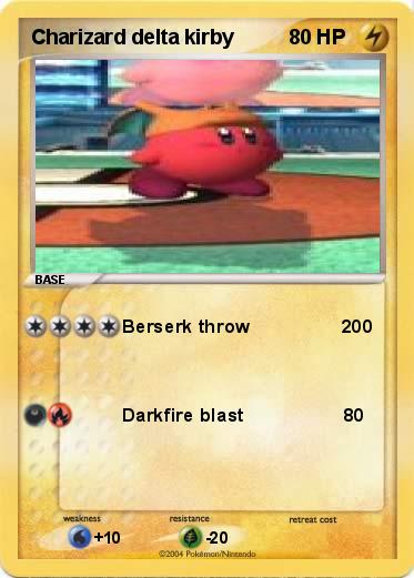 Pokemon Charizard delta kirby
