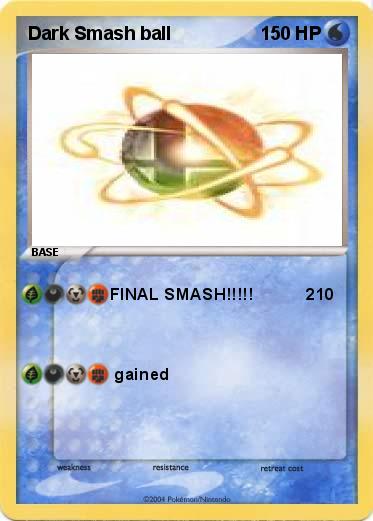 Pokemon Dark Smash ball