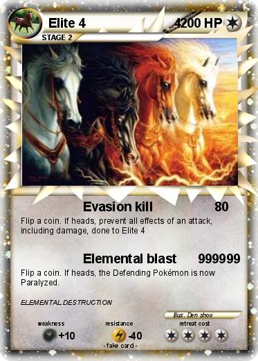 Pokemon Elite 4                         4