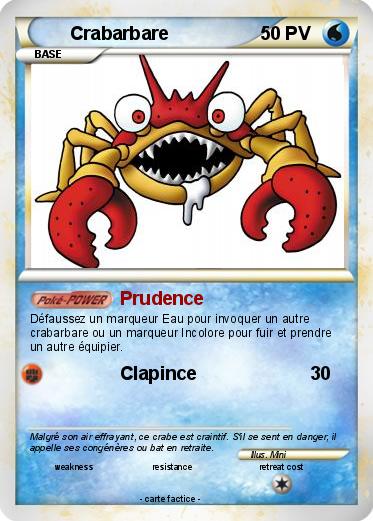 Pokemon Crabarbare