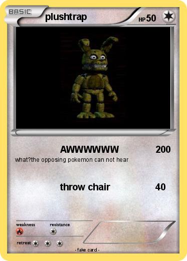 Pokemon plushtrap